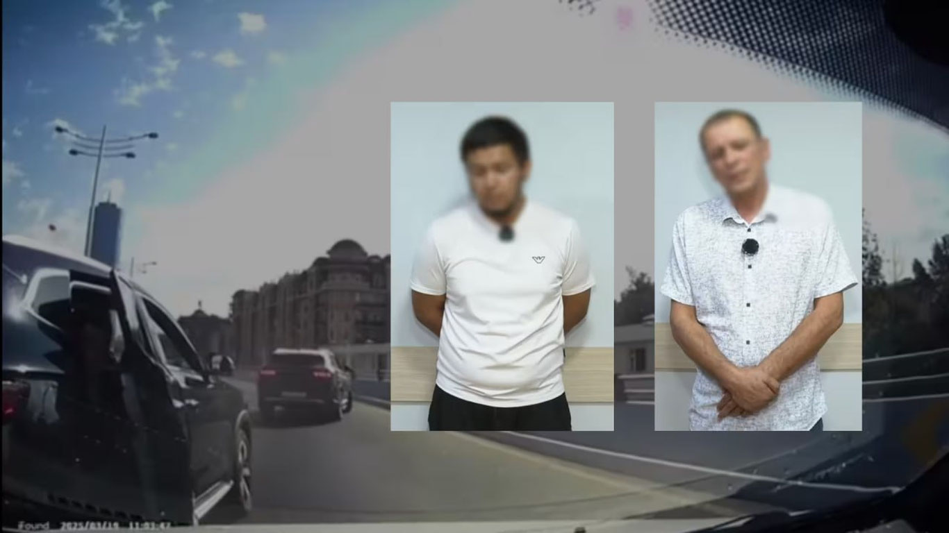 В Ташкенте вынесен приговор отцу и сыну, напавшим на водителя с беременной женой в машине.