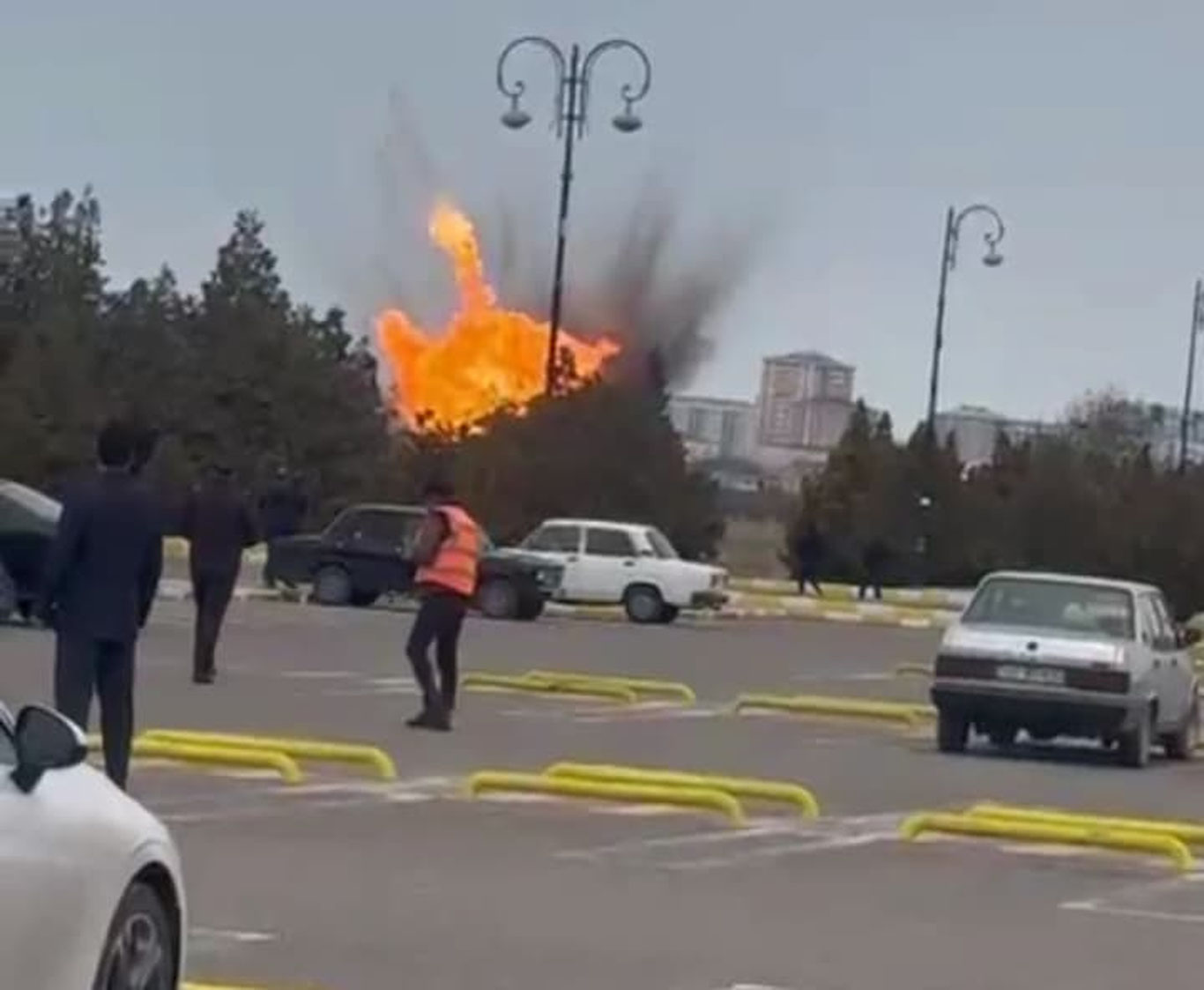 Erondan uchirilgan dron Ozarbayjonga qulab tushdi