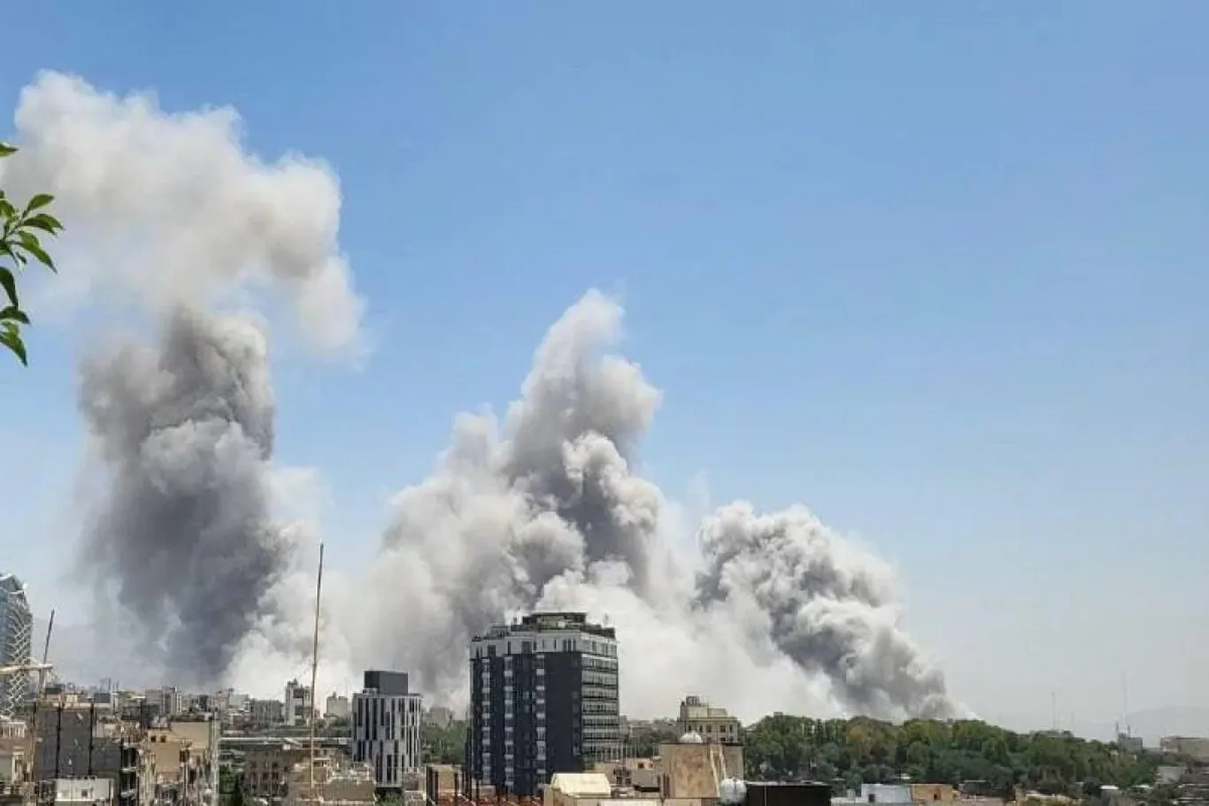 Исроил Теҳронда IRGC ҳаво қўшинлари штаб-квартирасига зарба берди