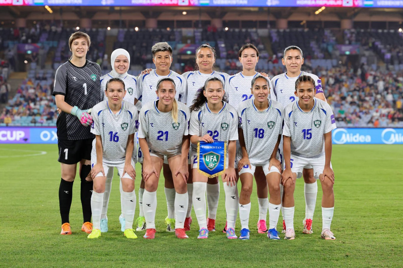 O‘zbekiston ayollar terma jamoasi Janubiy Koreyaga yirik hisobda mag‘lub bo‘ldi