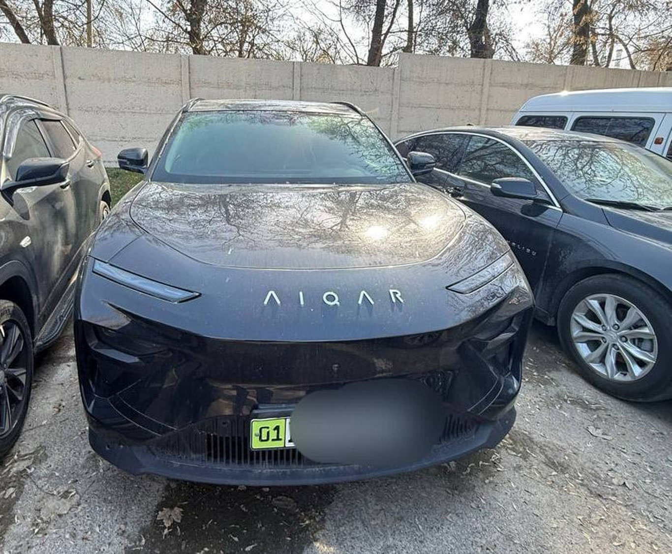 Тошкентда гаровга қўйилган Chery хатланди