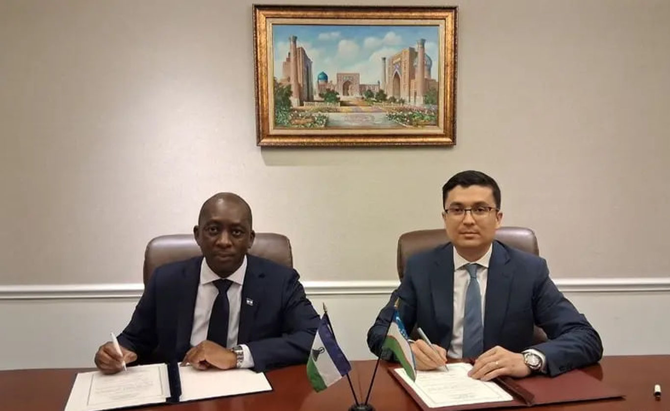 O‘zbekiston Lesoto bilan diplomatik aloqa o‘rnatdi