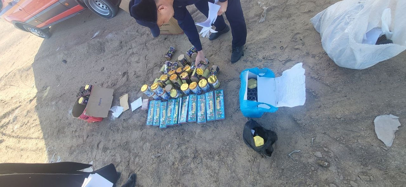 Nukusda 6000 ta pirotexnika vositalari yo‘q qilindi