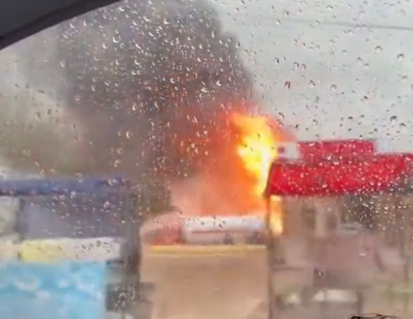 Denovda gaz zapravkada portlash sodir bo'ldi