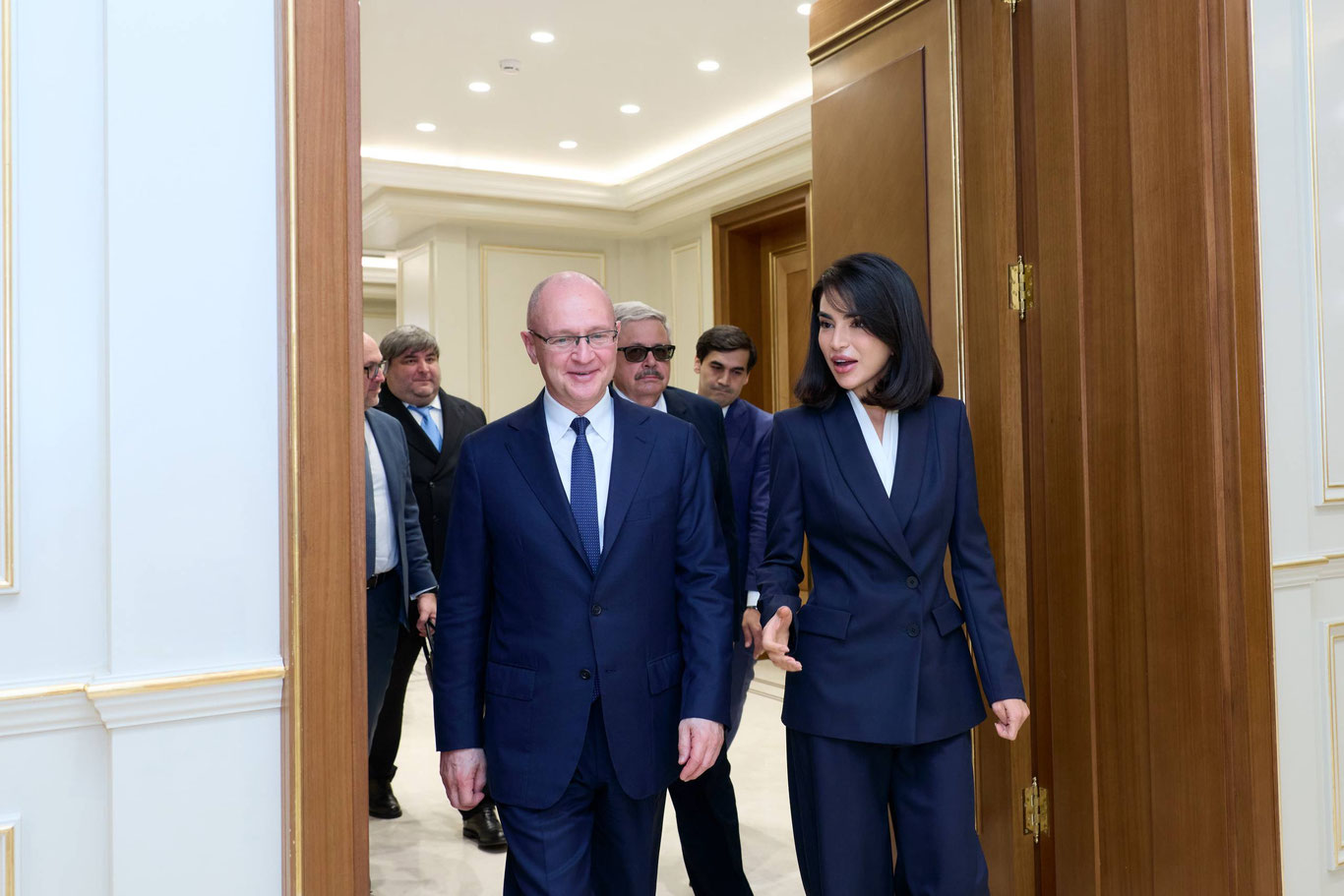 Саида Мирзиёева Сергей Кирийенко билан учрашув ўтказди