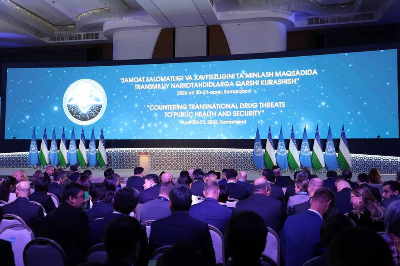 Samarqandda transmilliy narkotahdidlarga qarshi forum ish boshladi