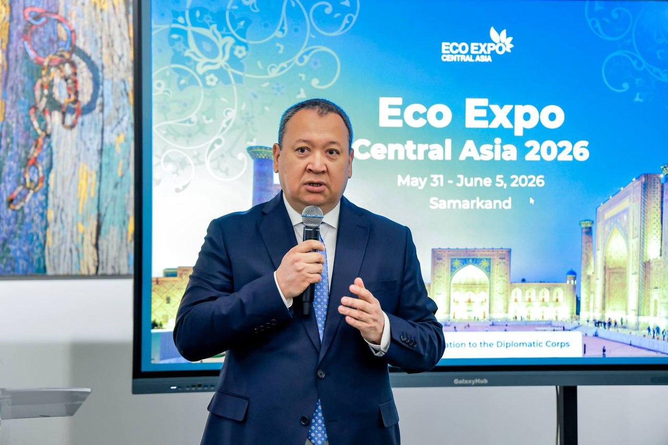 Тошкентда "Eco Expo Central Asia 2026" халқаро кўргазмаси тақдимоти ўтказилди