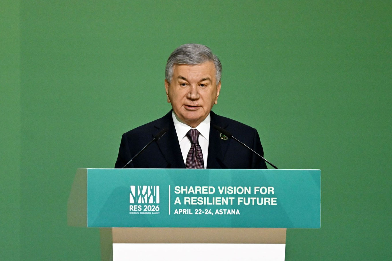 Shavkat Mirziyoyev “Markaziy Osiyo yashil savdo yo‘lagi”ni shakllantirishni taklif etdi
