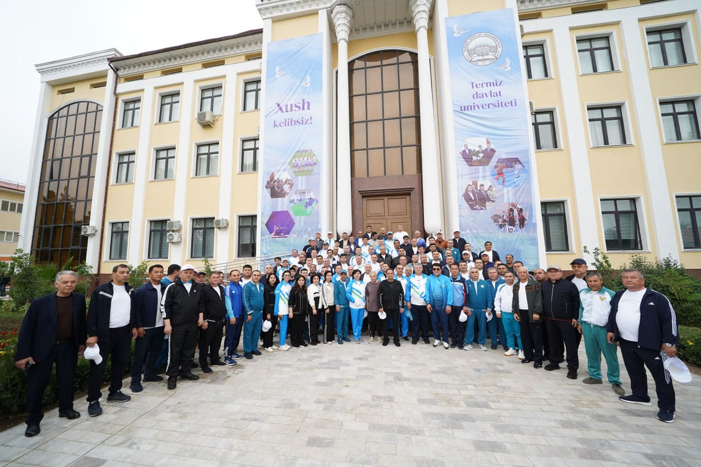Termizda rektorlar marafoni: salomatlik sari o‘n ming qadam