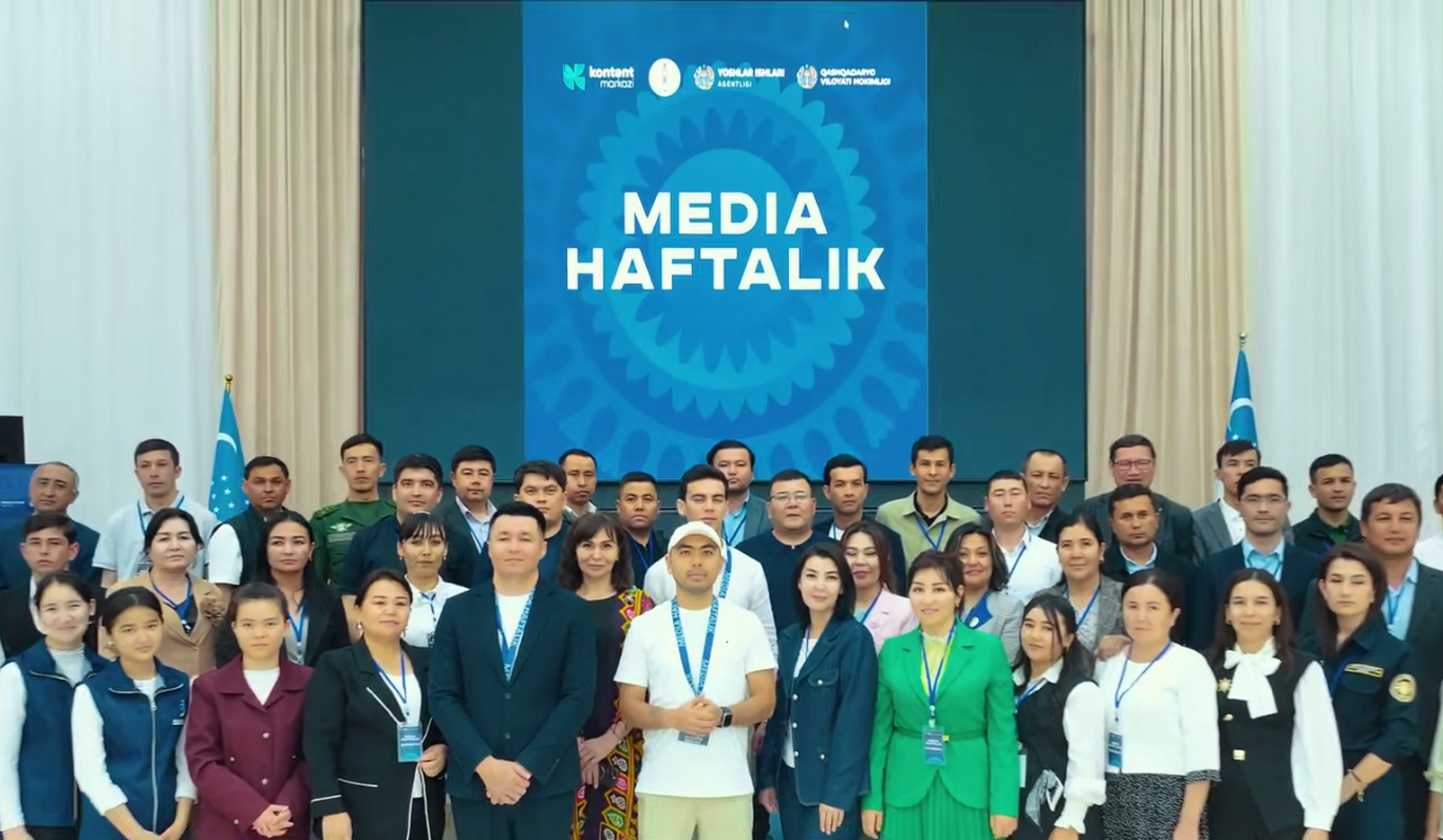 Qashqadaryoda Media haftalikning uchinchi kuni bo‘lib o‘tdi