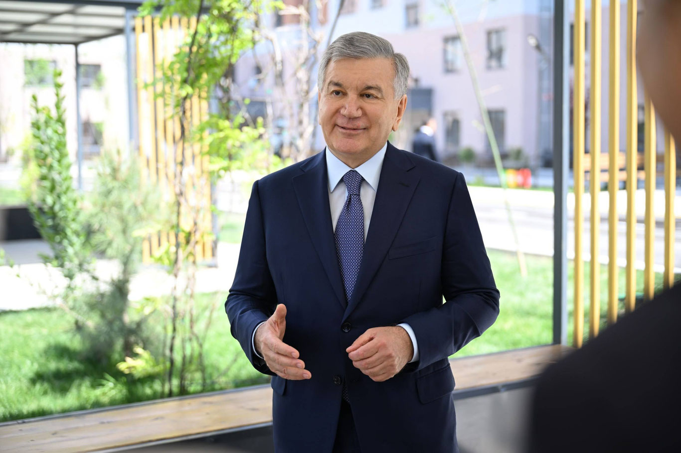 Prezident Shavkat Mirziyoyev Qo‘qon shahridagi “Yangi O‘zbekiston” massivi bilan tanishdi