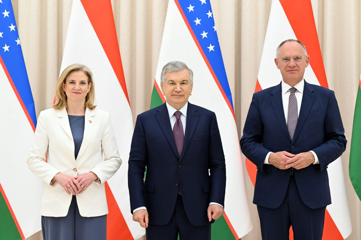 Ўзбекистон Президенти Австрия делегациясини қабул қилди