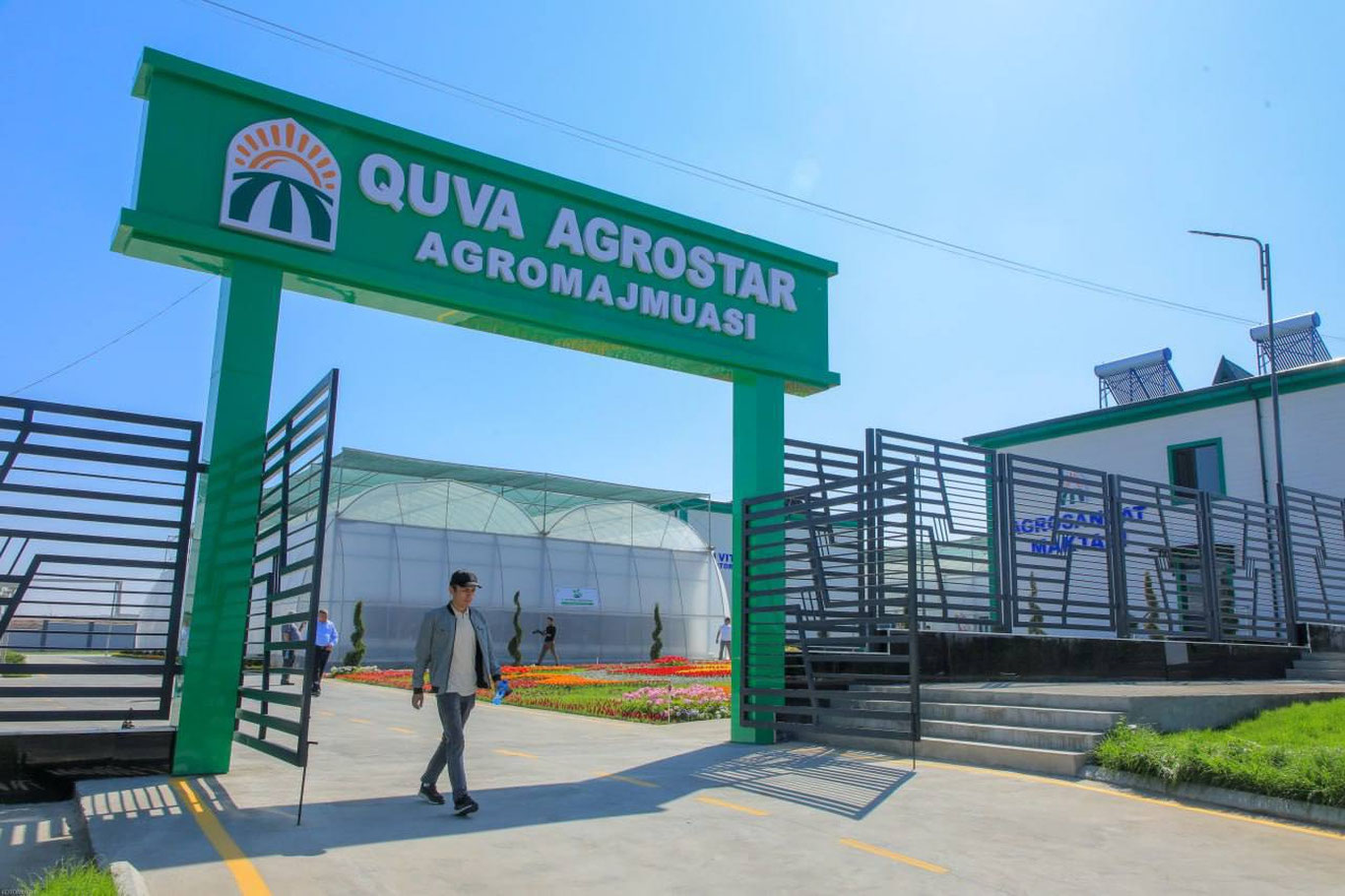 “Quva Agrostar” korxonasi eksportbop ko‘chat va meva yetishtirishda yangi tizim yaratmoqda