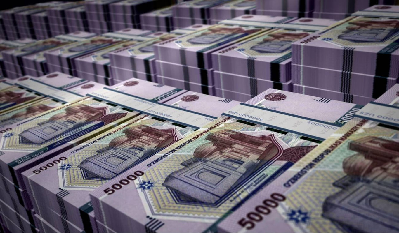 In Uzbekistan, 63.6 trillion soums in tax revenue was recorded in 3 months.