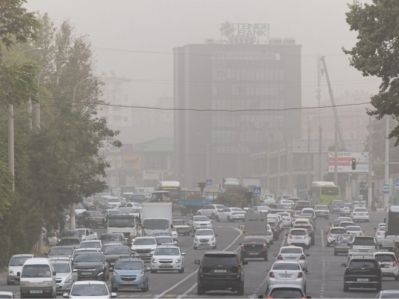 Maxsus komissiya Toshkentda qisqa muddatli chang-to‘zon hodisalari yuzasidan ogohlantirdi