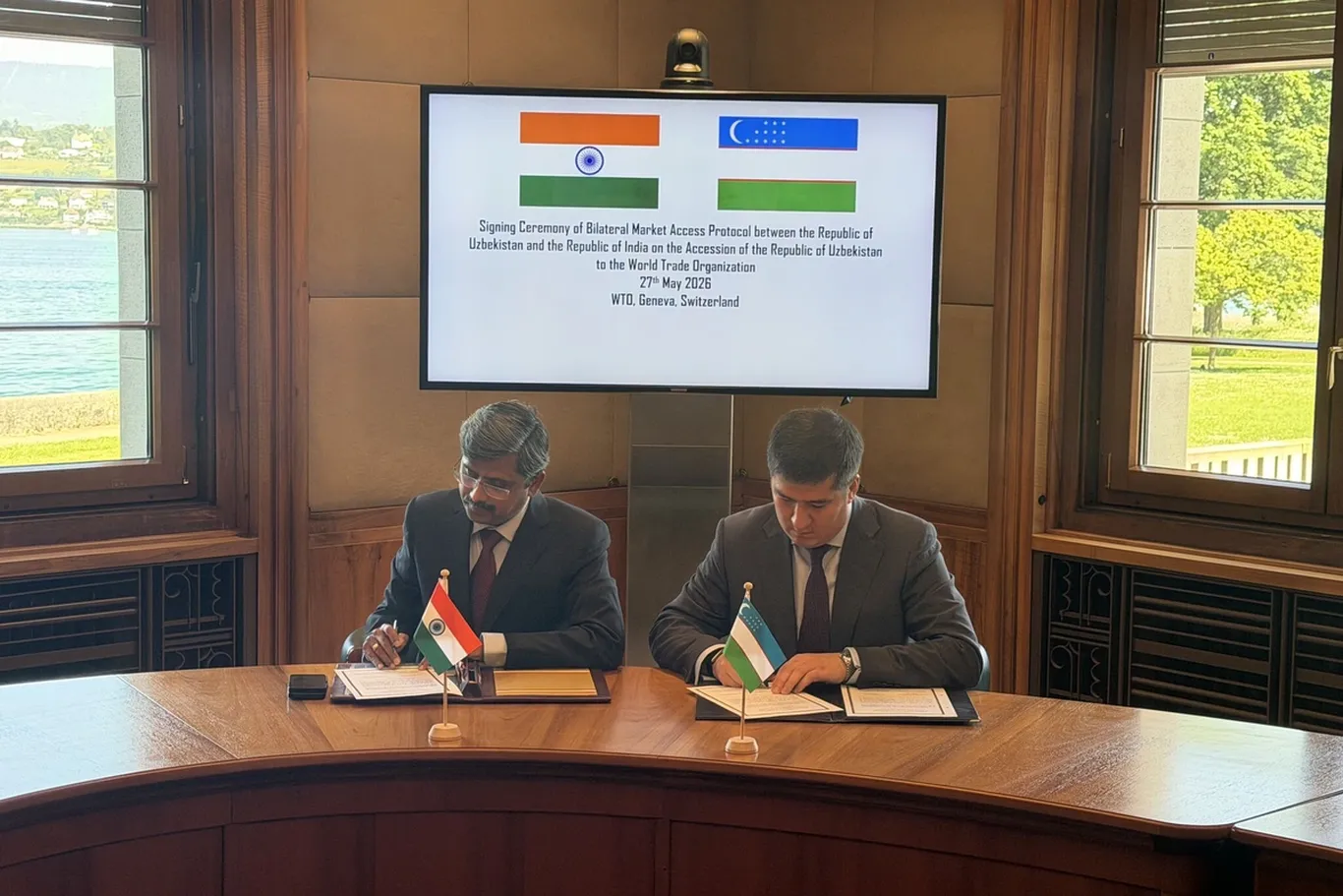 O‘zbekiston Hindiston bilan JSTga qo‘shilish bo‘yicha muzokaralarni yakunladi