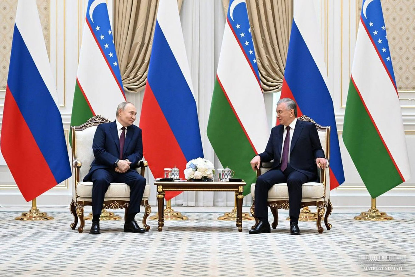 O‘zbekiston Prezidenti amaliy tashrif bilan Rossiyada bo‘ladi