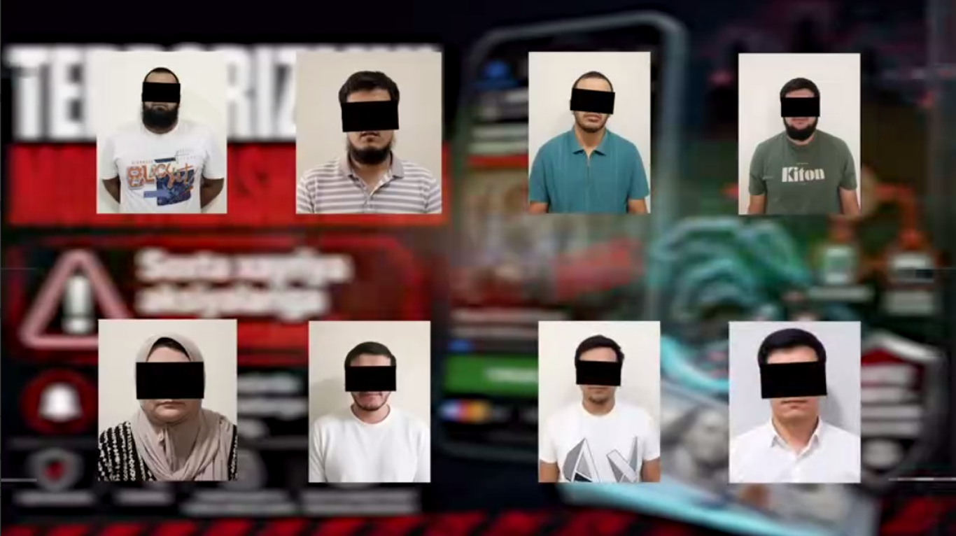 In Uzbekistan, 8 people were imprisoned for being accused of financing terrorism.