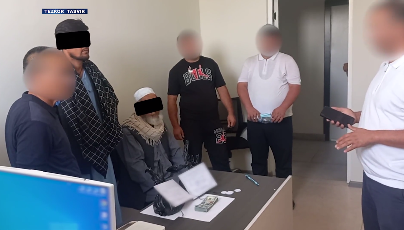 Сурхондарёда қарийб 38 кг гиёҳвандлик воситаси тўхтатиб қолинди