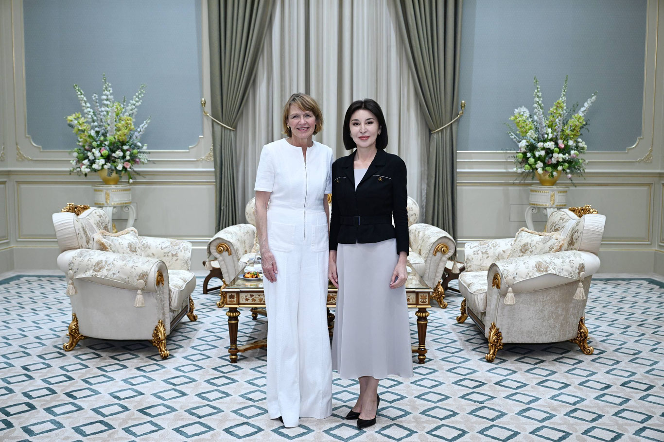 O‘zbekiston va Germaniya birinchi xonimlari uchrashdi