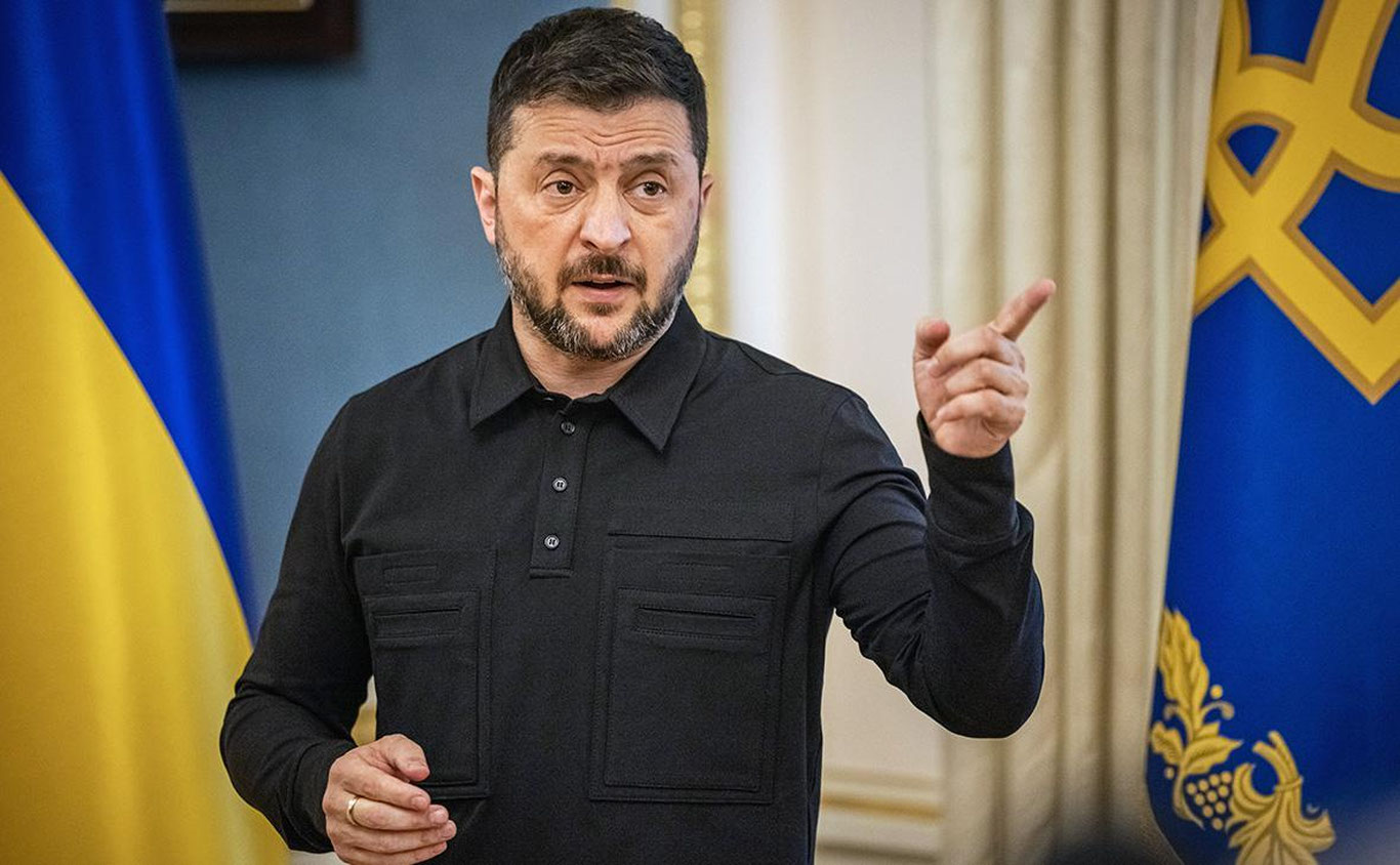 "Агар Украина ёнса, сизнинг Москвангиз ҳам ёнади" — Зеленский