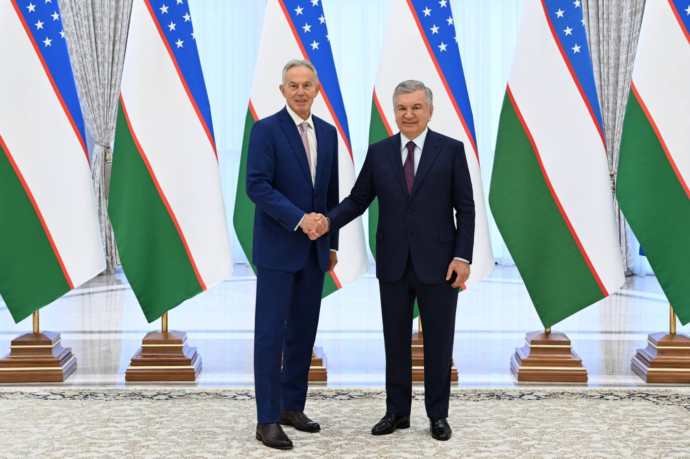 Президент Шавкат Мирзиёев Глобал ўзгаришлар институти раисини қабул қилди