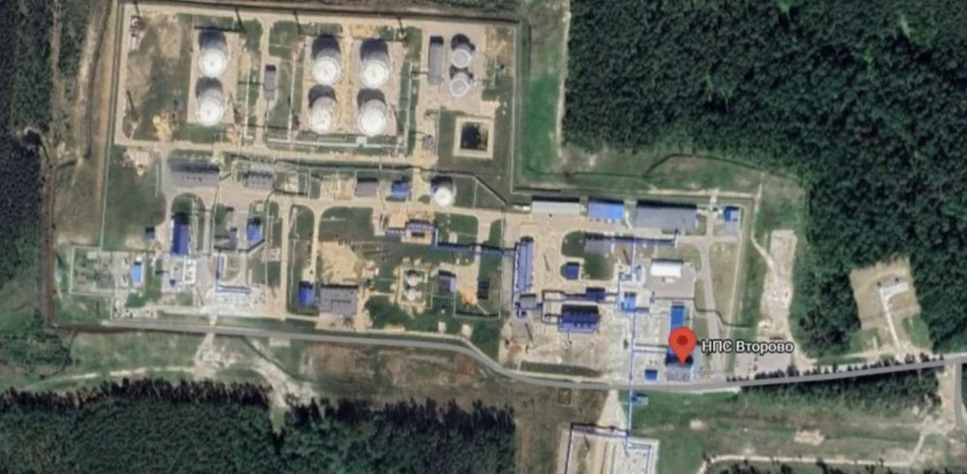 Украина Россиянинг “Второво” нефть станциясига зарба берганини маълум қилди