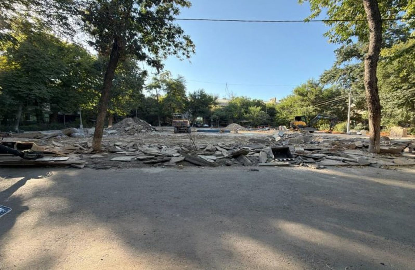 В Ташкенте возбуждено уголовное дело по факту строительства на месте детской площадки.