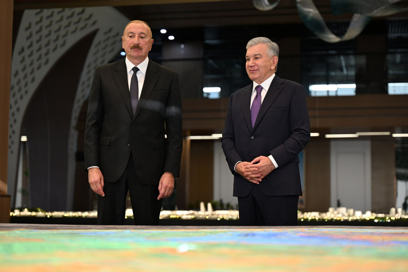 Yangi Toshkent loyihasi Ozarbayjon Prezidentiga taqdimot qilindi