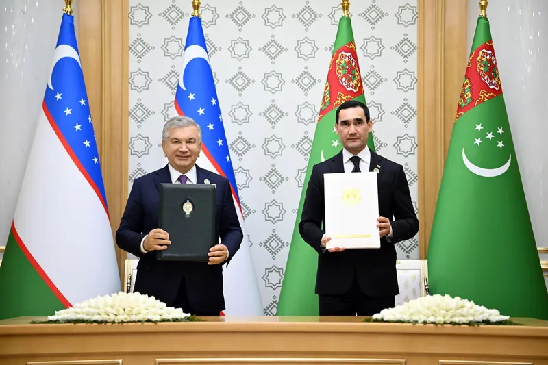 O‘zbekiston va Turkmaniston Oliy darajadagi strategik sheriklik kengashini tuzadi