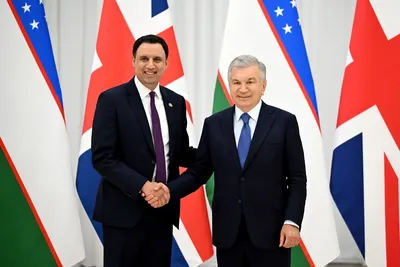 Президент Шавкат Мирзиёев Буюк Британиянинг савдо бўйича давлат вазирини қабул қилди