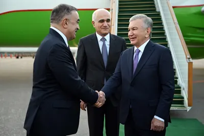 Prezident Shavkat Mirziyoyev amaliy tashrif bilan Bokuga bordi