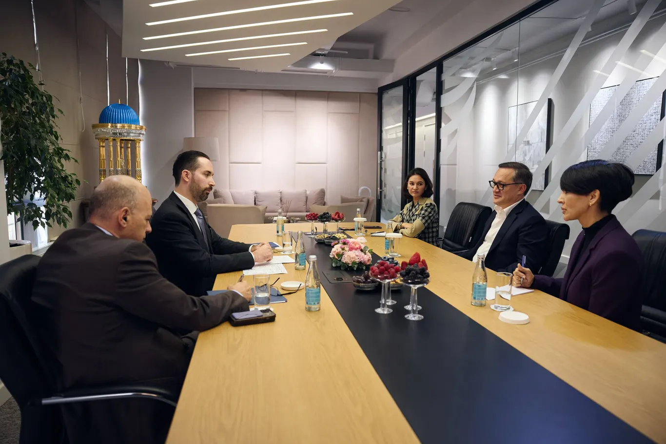 Komil Allamjonov met with the U.S. President's Special Assistant