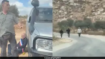 Isroillik ko‘chmanchilar diplomatlarga hujum qildi: Fransiya meri ham kaltaklandi